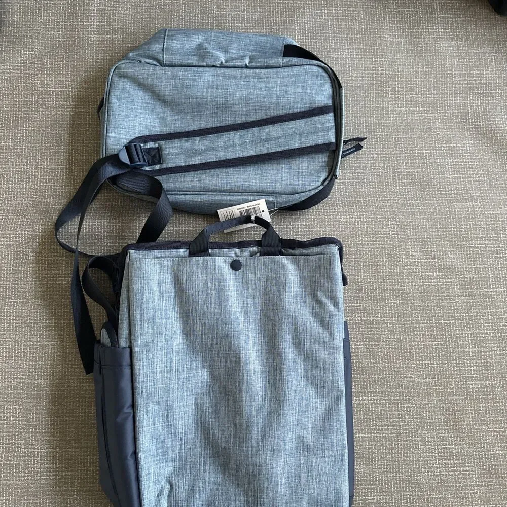 Bella Russo 2 Piece Tote Bag Cooler 15.7” & Insulated Lunch Bag 9” SET NEW